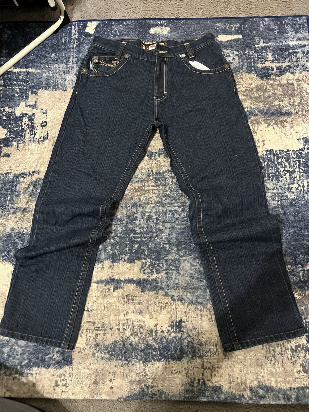 Size 34x32- Vintage Y2K Mecca Jeans Baggy Straight Leg